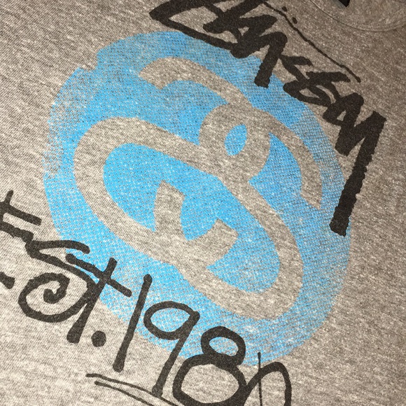 STUSSY | Racerback Tank Dress Gray Sz L - Picture 5 of 8